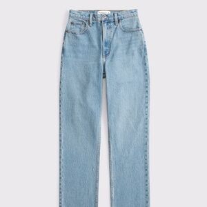 Abercrombie Ultra High Rise 90s Straight Jean